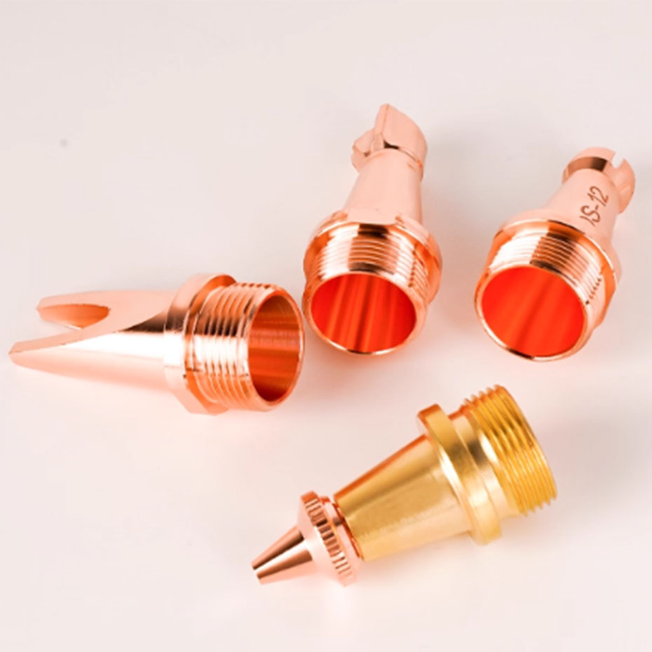 Laser Welding Nozzle Copper - Laser welding copper nozzle M16 handheld