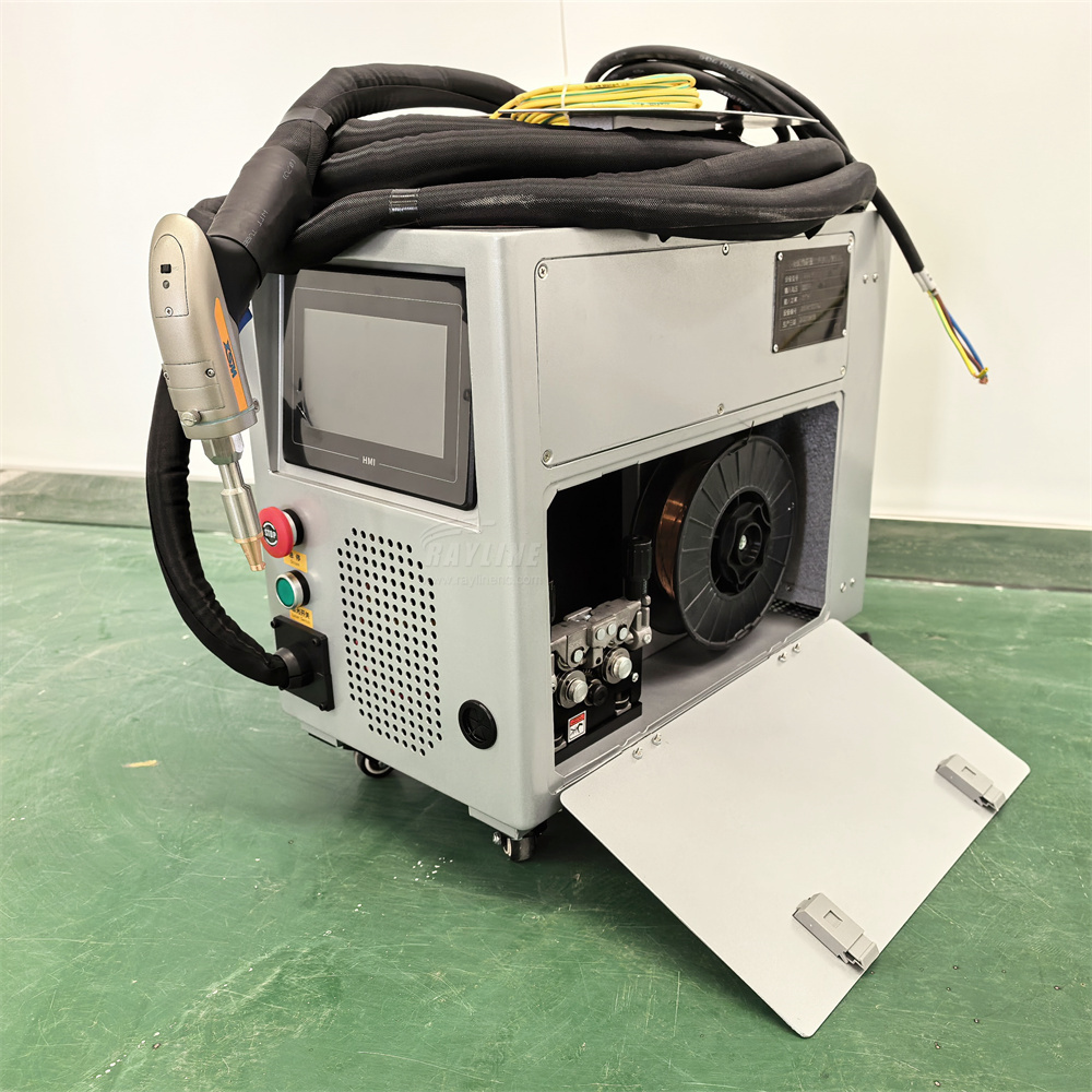 Laser Welding Wire Feeder - Lightweight Mini Air-Cooled 4-in-1 Laser Welding