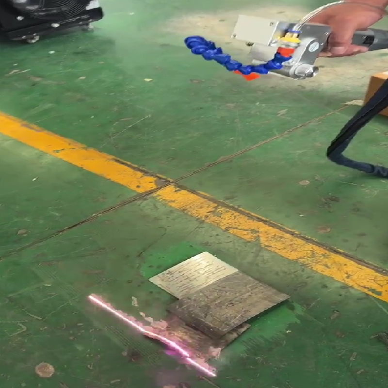Laser Rust Removal Machine 1500W - LY Fiber Laser Rust Removal Cleaning