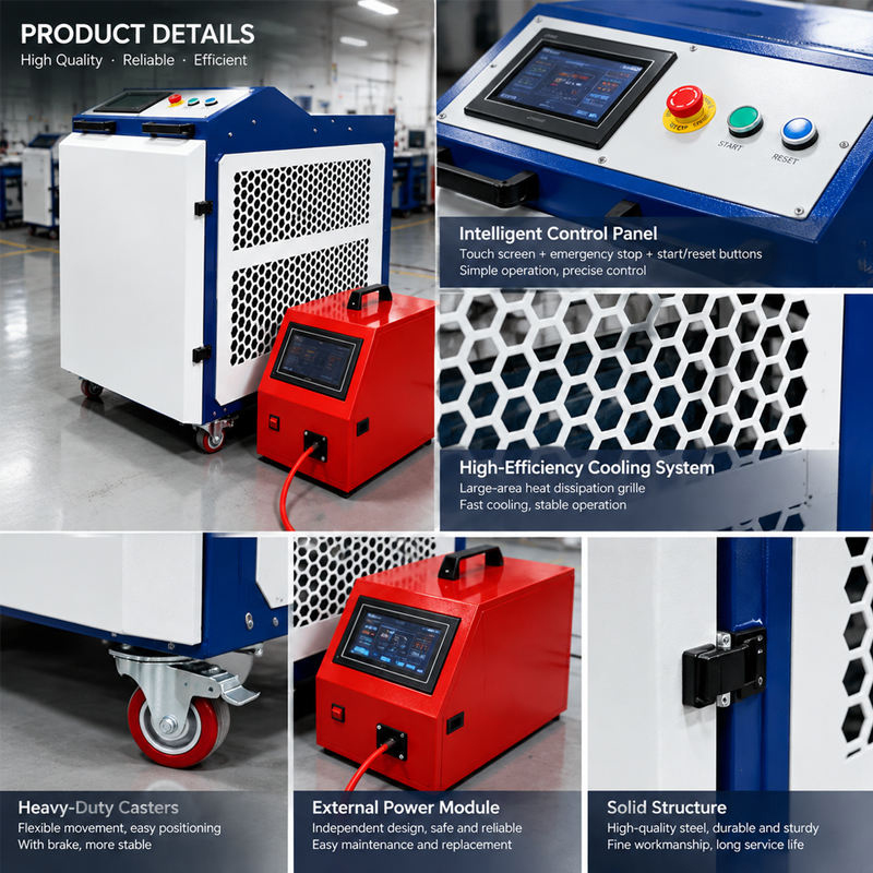 Fiber Laser Welder 2000W - New Metal Welder 1500W 2000W 3000W