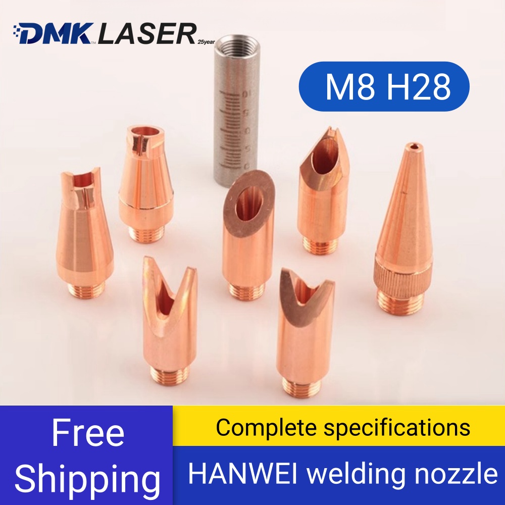 Laser Welding Nozzle Copper - HANWEI fiber laser welding nozzle H28