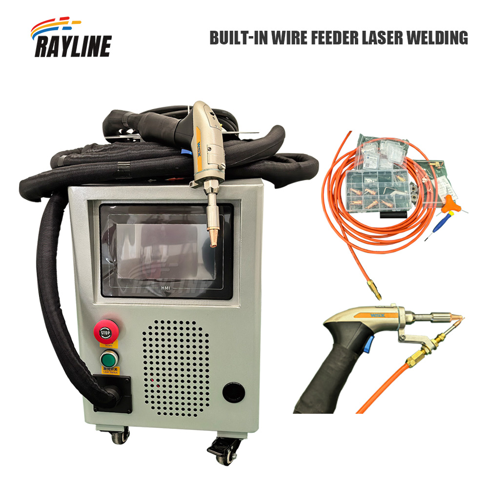 Lightweight Mini Air-Cooled 4- - Laser Welding Wire Feeder recension och pris