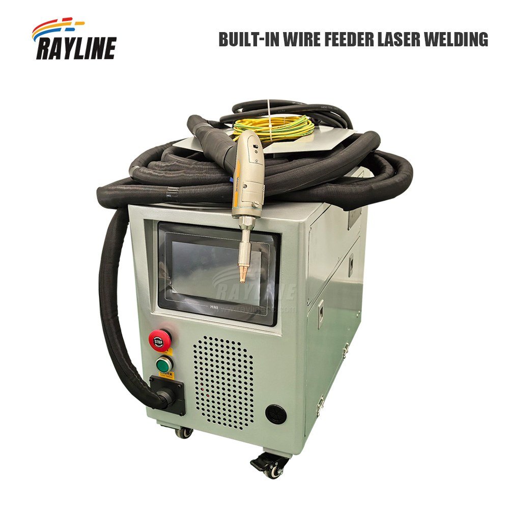 Lightweight Mini Air-Cooled 4- - Laser Welding Wire Feeder recension och pris