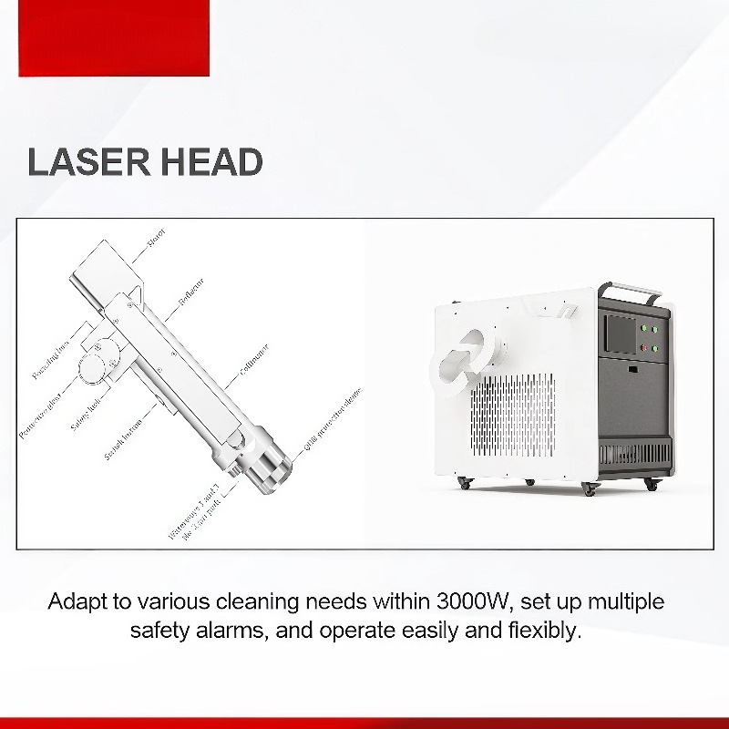 Industrial Handheld Laser Clea - Laser Cleaning Machine 2000W recension och pris