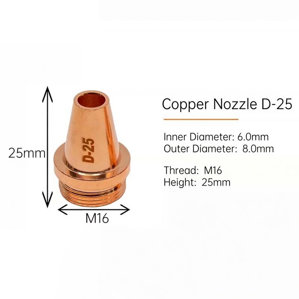 CQWY SUP25A SUP26A Laser Weldi - Laser Welding Nozzle Copper recension och pris
