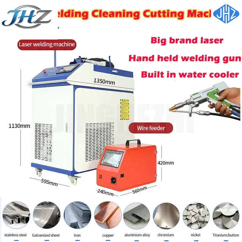 JHZ for Handheld 3 in 1 Fiber  - Laser Welding Machine 3 In 1 Cutting Cleaning recension och pris