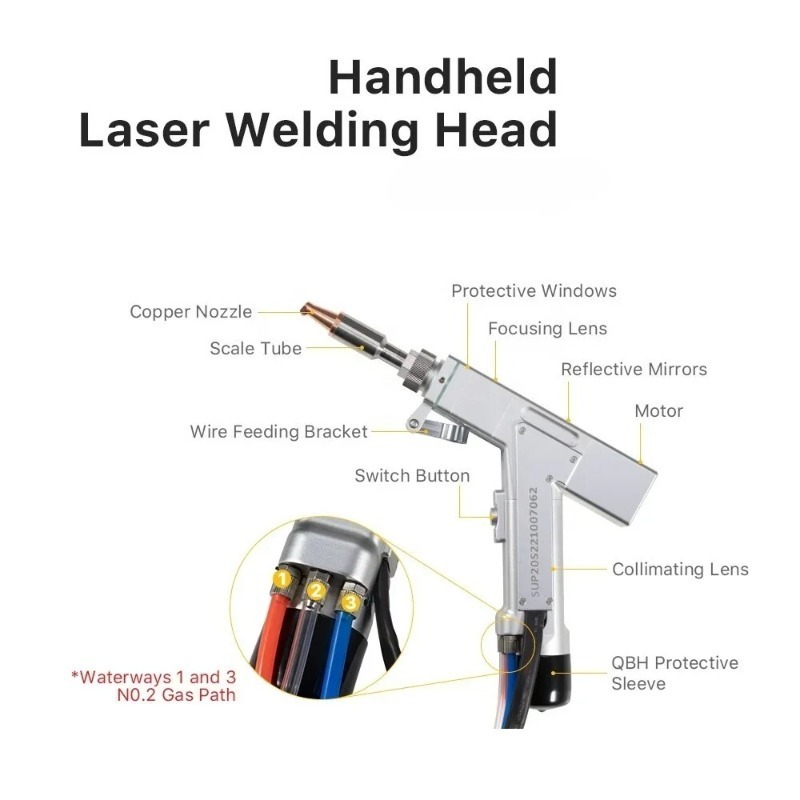 Handheld Fiber Laser Welding S - Fiber Laser Welder 2000W recension och pris