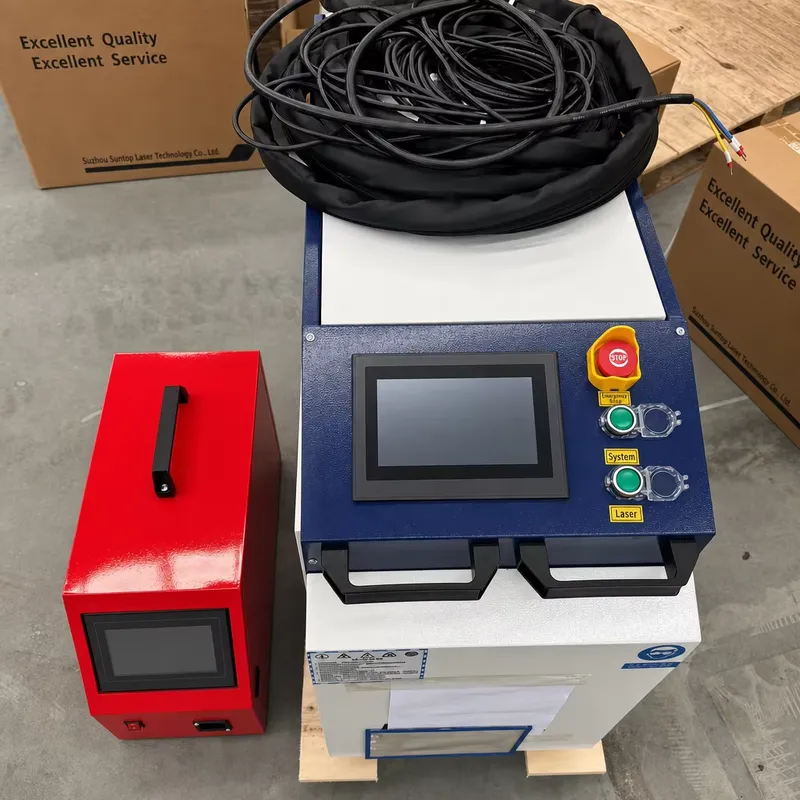 New 3000W Handheld Fiber Laser - Laser Welding Machine 3 In 1 Cutting Cleaning recension och pris